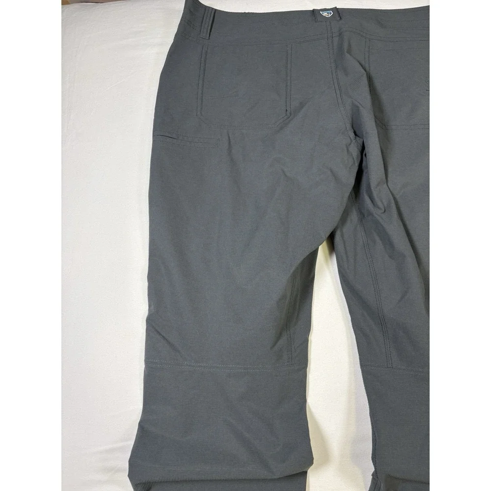 KUHL Silencr Pants Mens 38x32 Gray Ripstop Stretch Hiking Outdoor Trousers